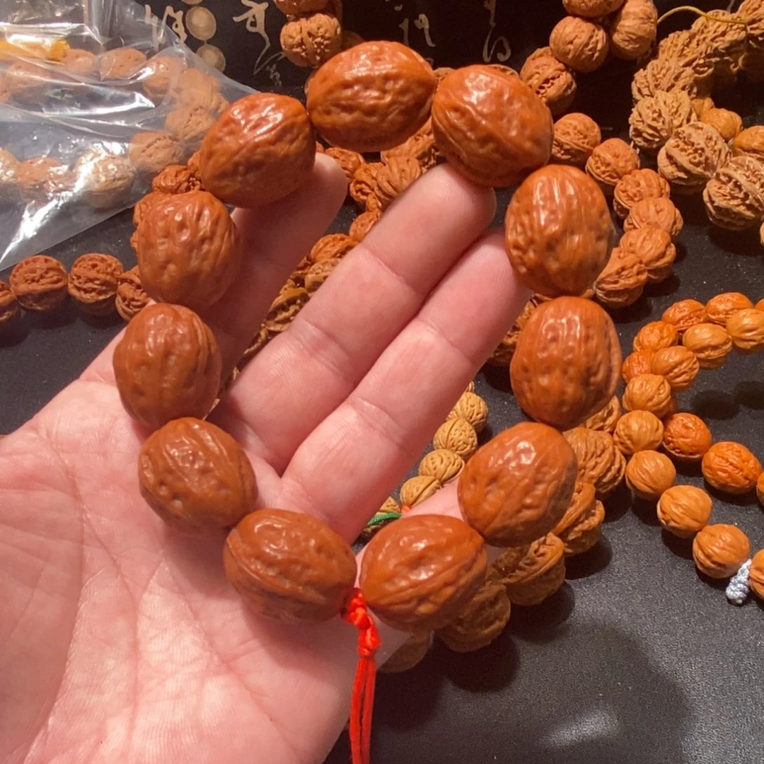 核桃核桃小枣手串