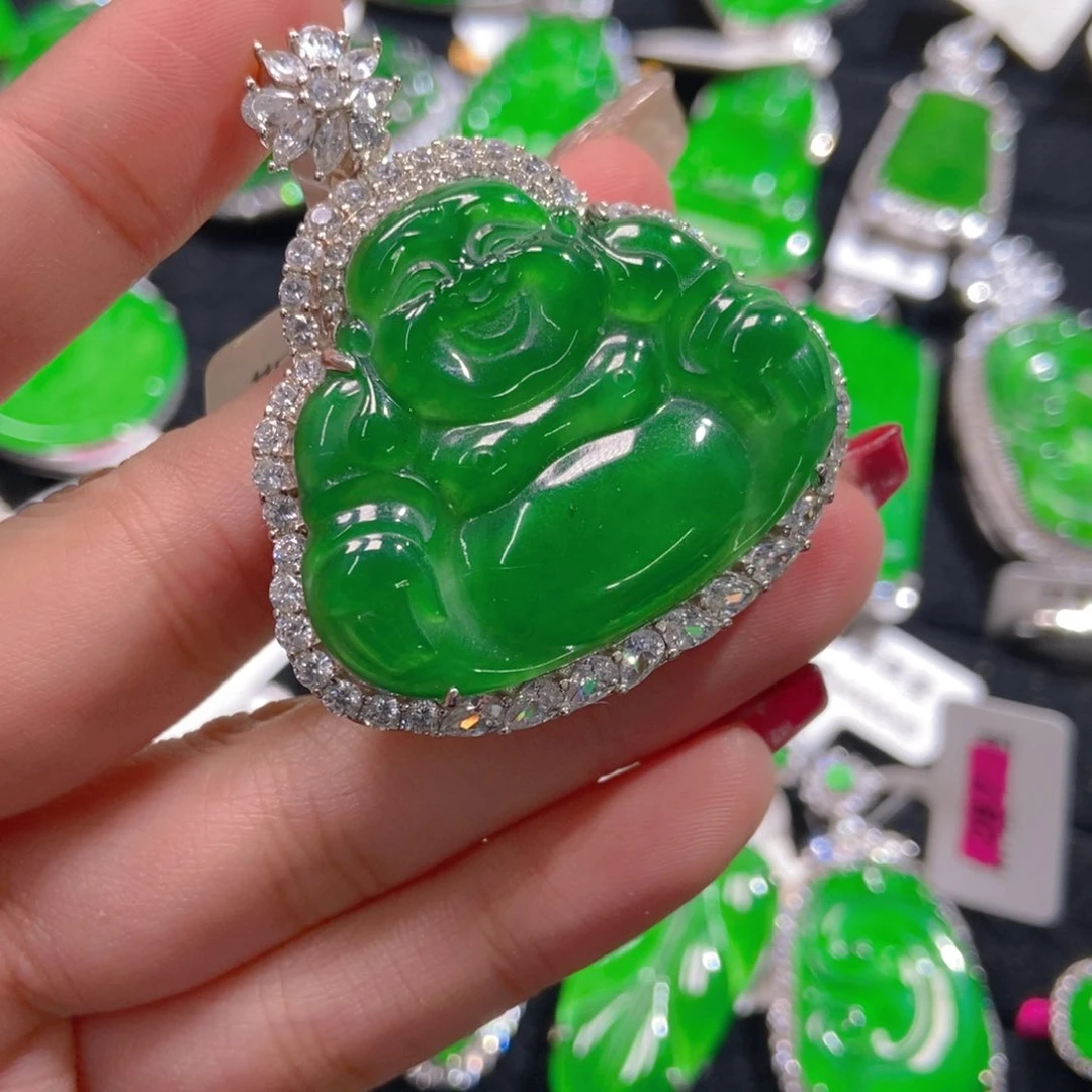 翡翠吊坠(不含链)未镶嵌