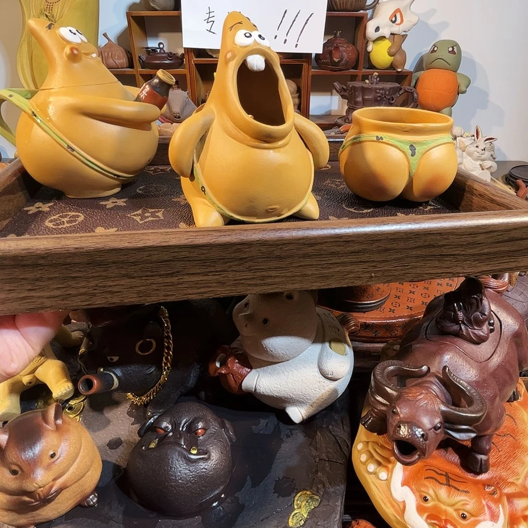 林***子紫砂茶壶纯手工制作过程就是