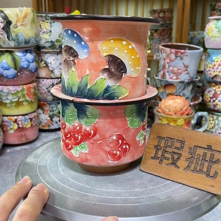 景德镇艺术手绘作品
