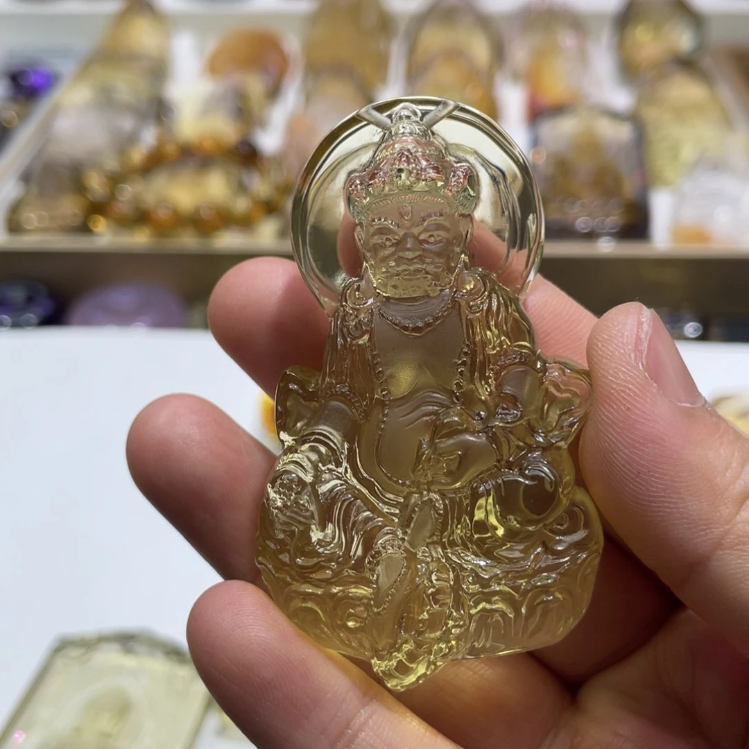 水晶颈饰未镶嵌定制