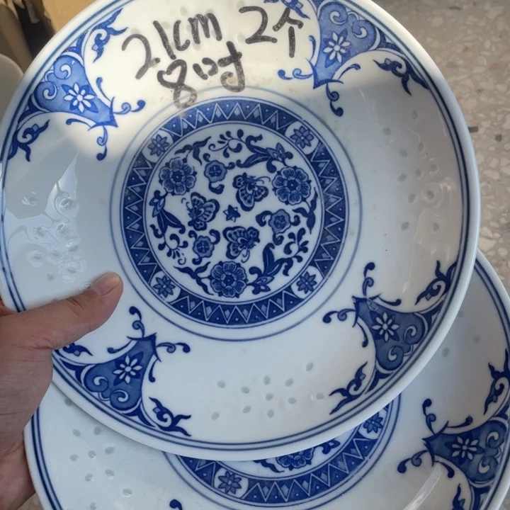 摆件景德镇高温细白瓷餐具