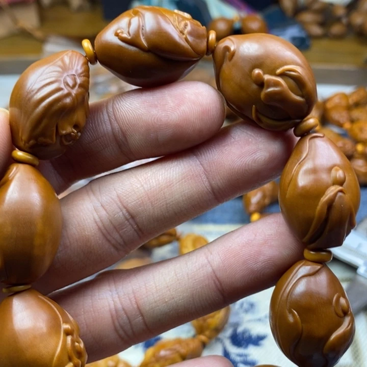 手串/手链橄榄核橄榄核雕工艺手串