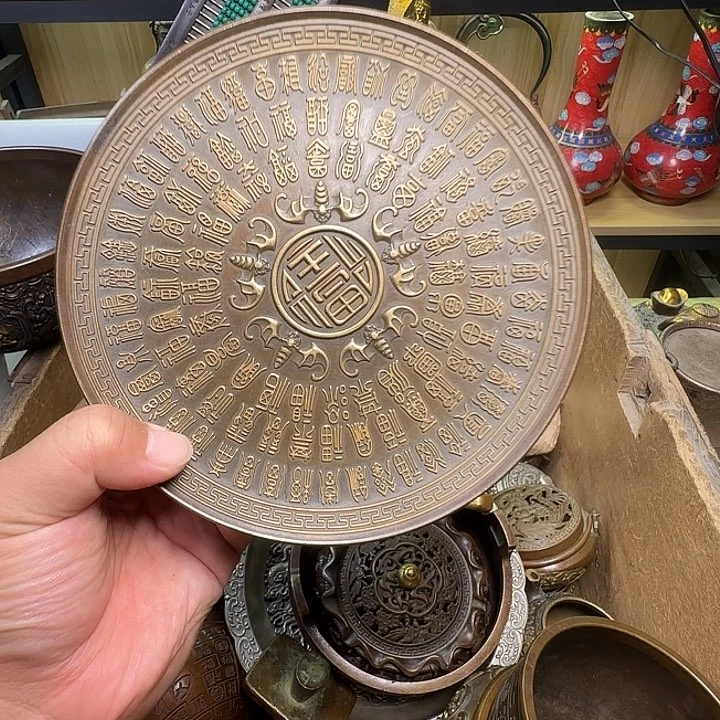 铜器办公室茶室摆件