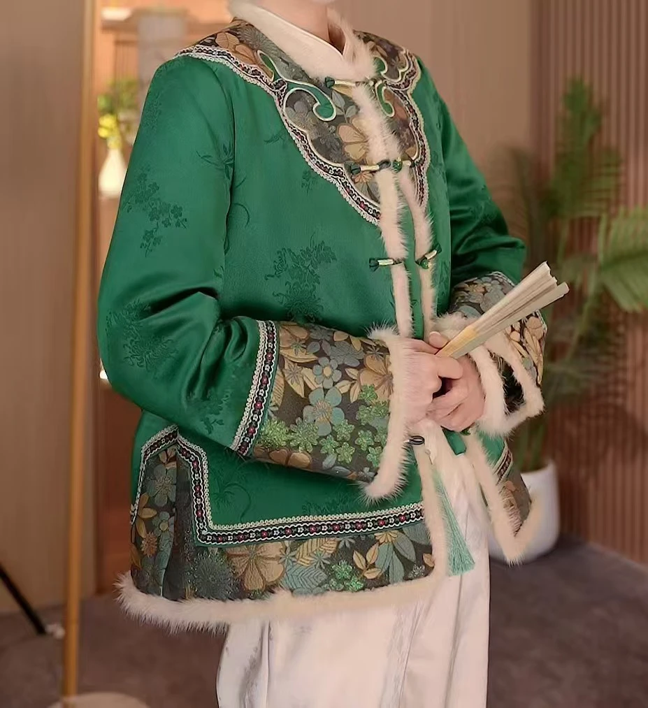 新款典藏版国风夹棉加厚外套2024D6474—瑶瑶