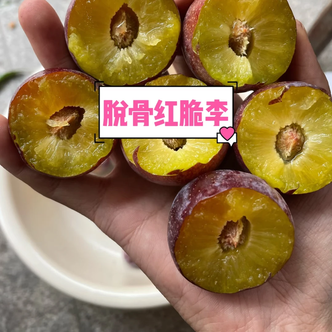 『风斑丑李』陕西蒲城脱骨丑李净重4斤顺丰包邮