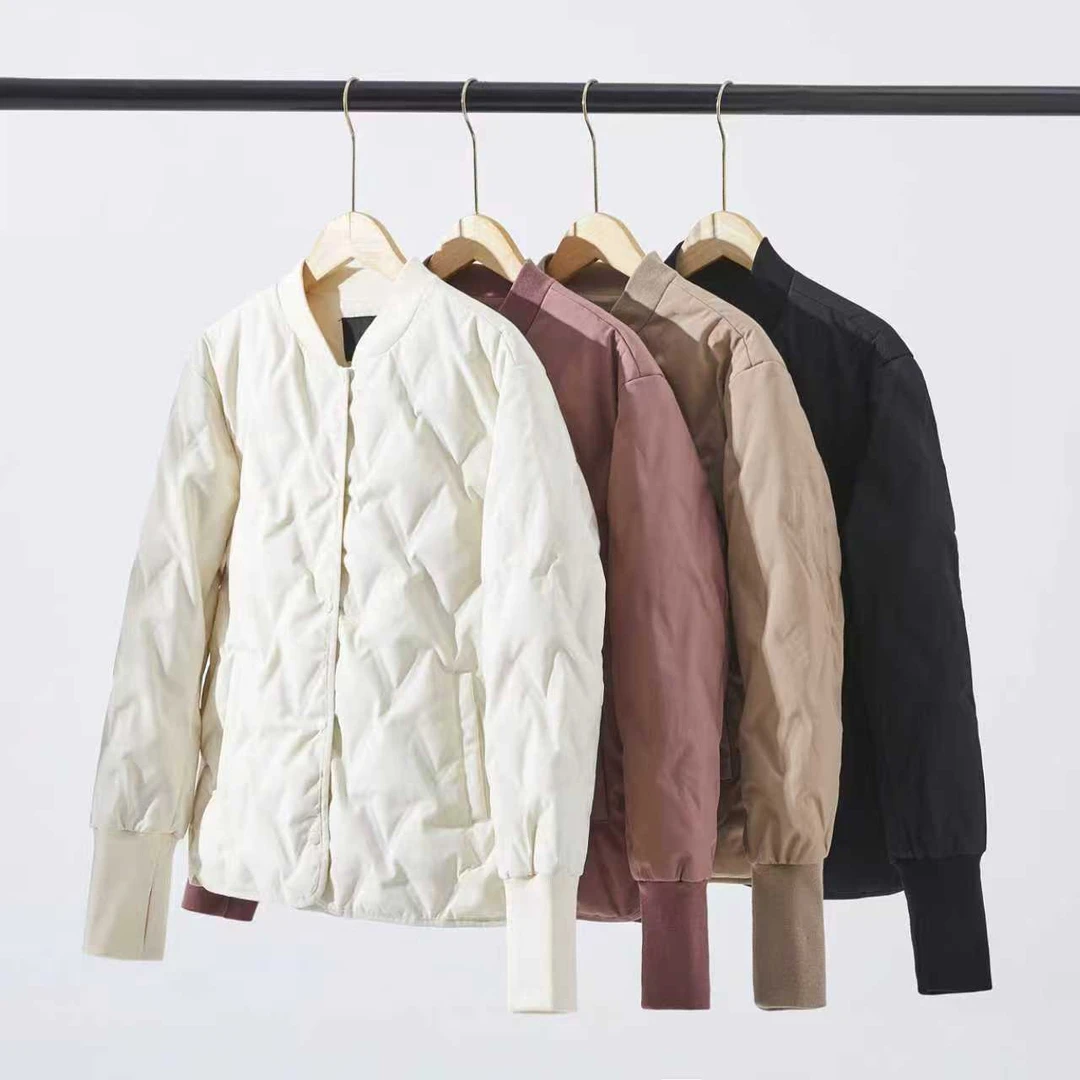 DC99126女士夹克外套保暖轻薄内搭舒适百搭