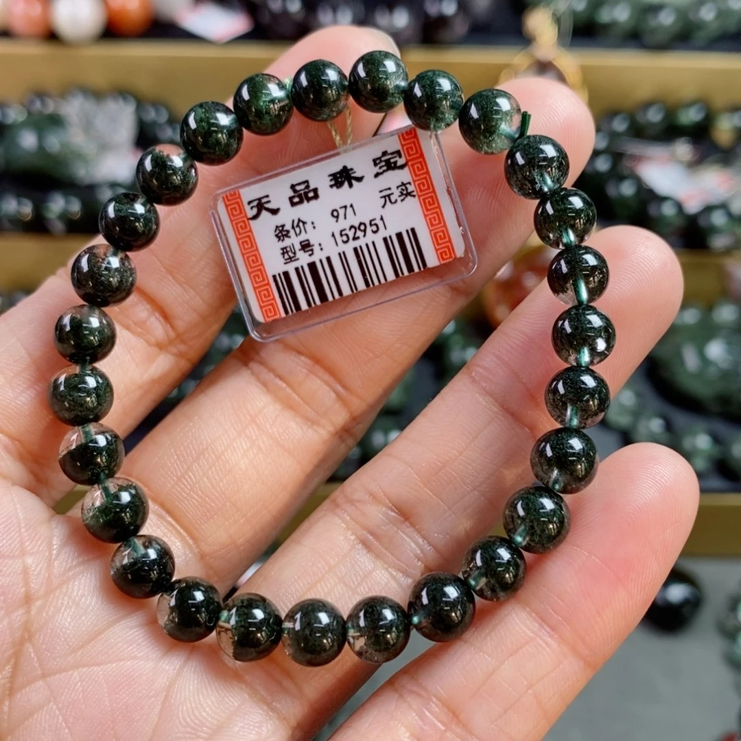 水晶手链未镶嵌绿幽灵手链152951