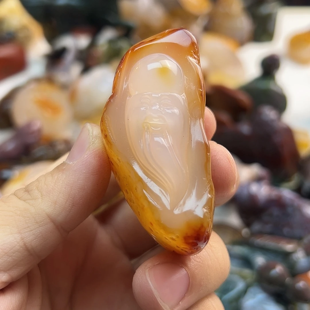 玛瑙/玉髓合金颈饰