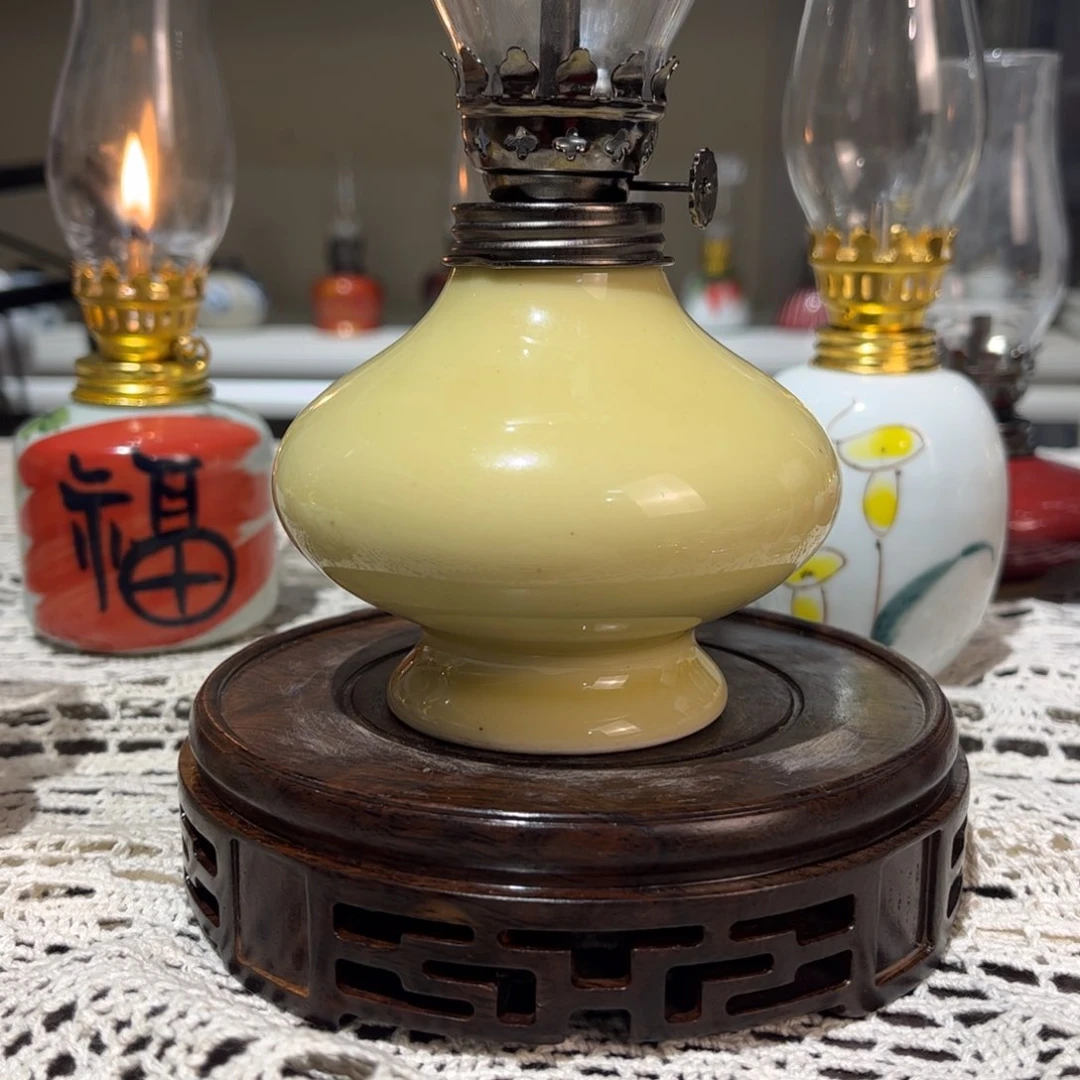 摆件景德镇陶瓷香薰灯