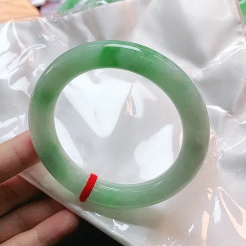 未镶嵌手镯翡翠田*圈1062