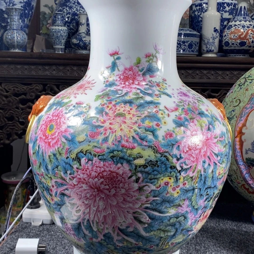 清***静陶其他手工手绘陶瓷摆件工艺品