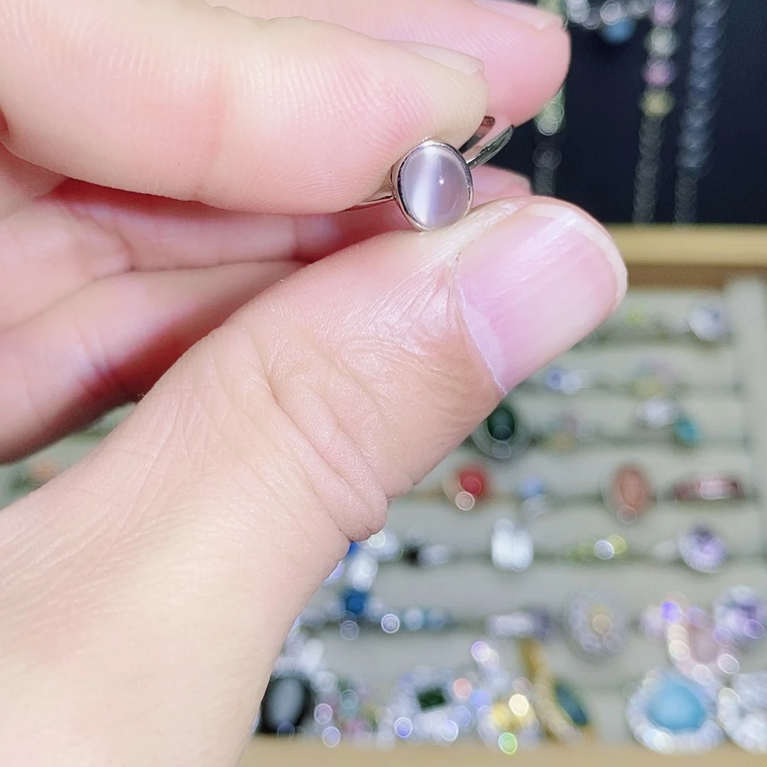 未镶嵌戒指水晶555