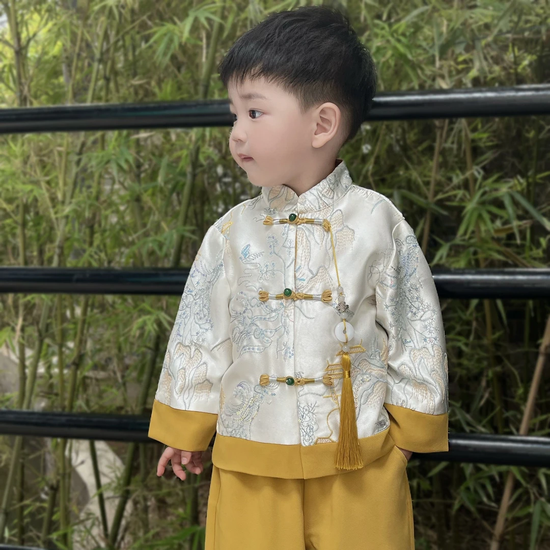 【锦绣华章】2025春夏新品原创新中式汉服国风套装MJC256019