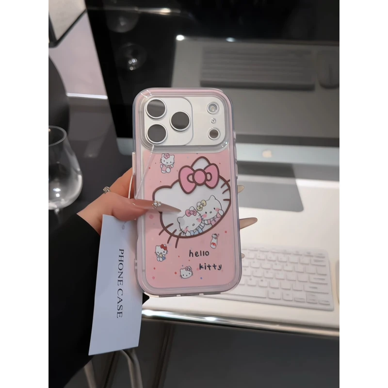 Kt大头合照适用苹果17pro手机壳16pm三合一炫彩华为p80荣耀小米15