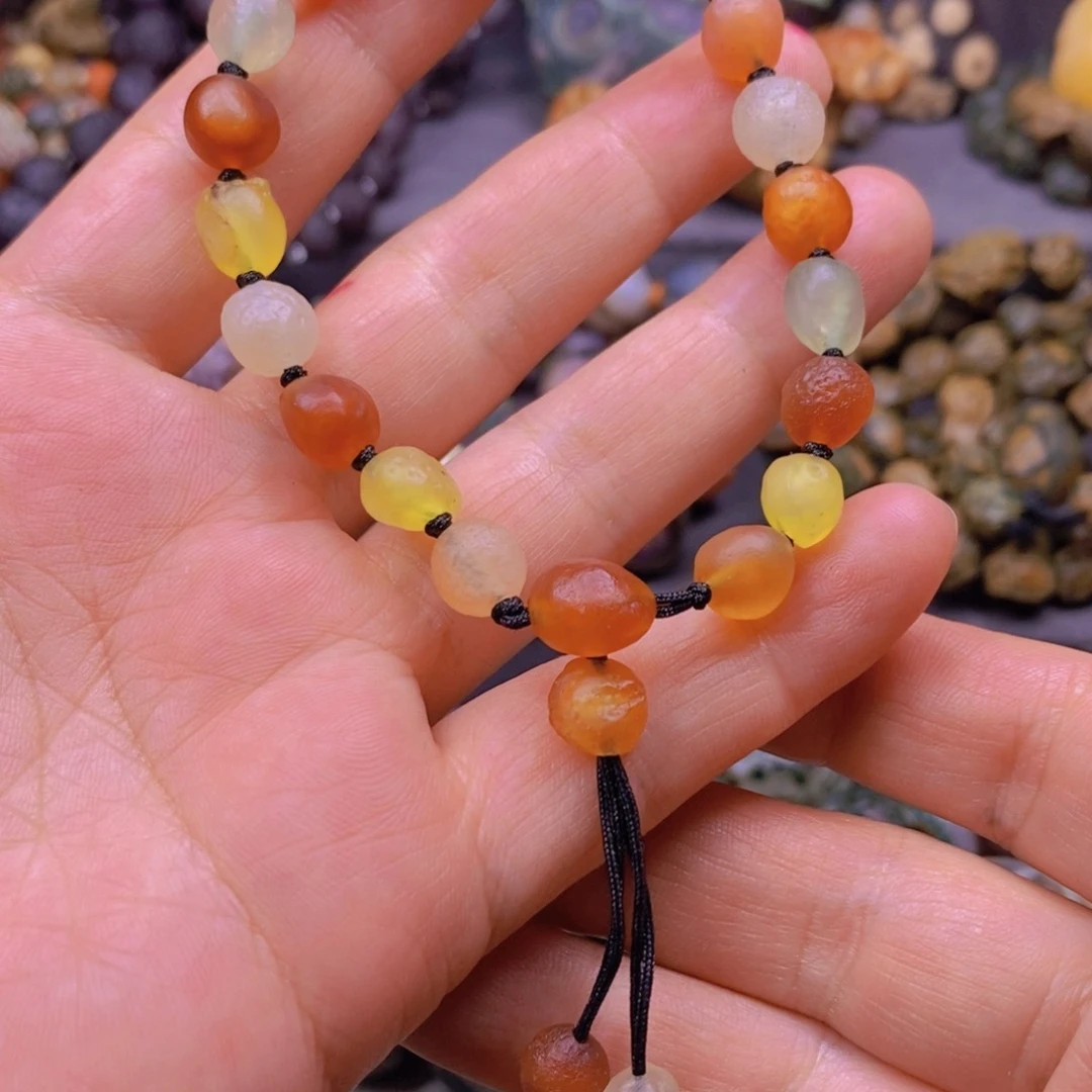 合金颈饰玛瑙/玉髓