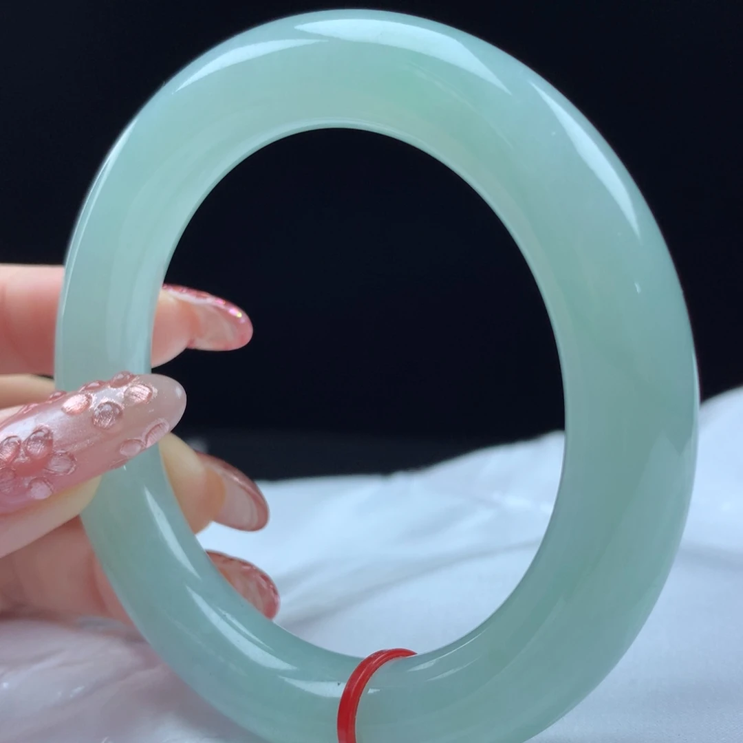 未镶嵌手镯（圆镯）翡翠6614，