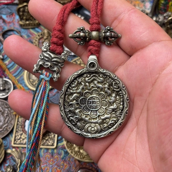 藏式风格九宫八卦牌