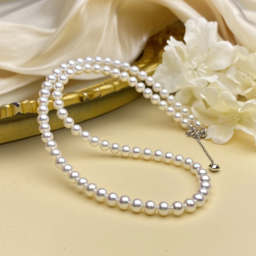 【小北好物】淡水珍珠项链 QH15X330【多样性发一件】尺寸约5mm