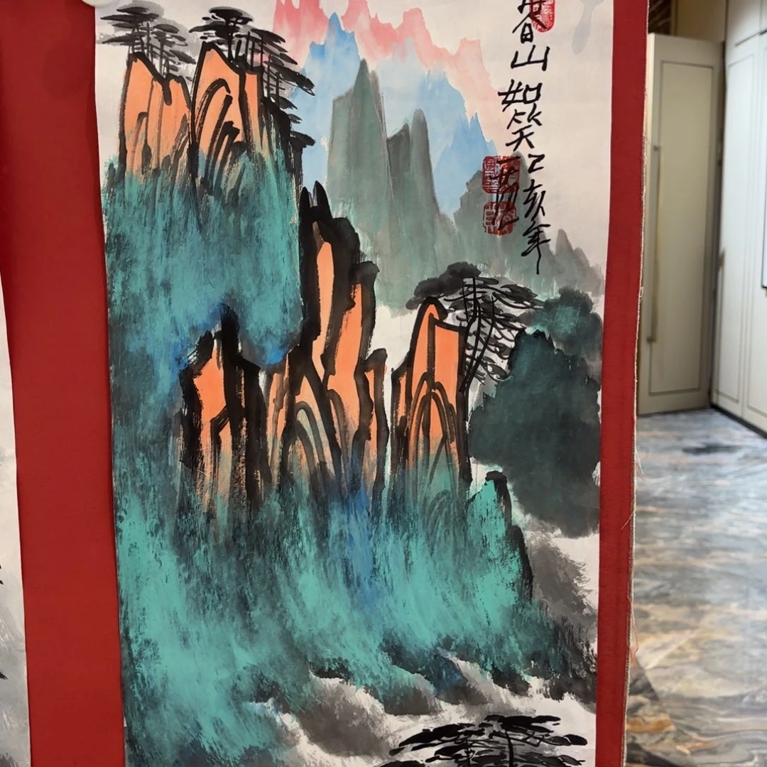 横款精品书画作品欣赏作品