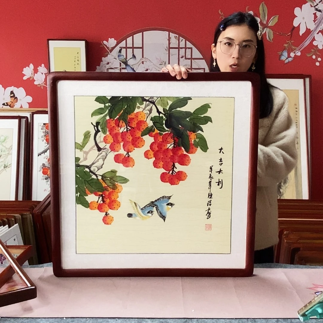 国画手写手绘62✖️62国画作品