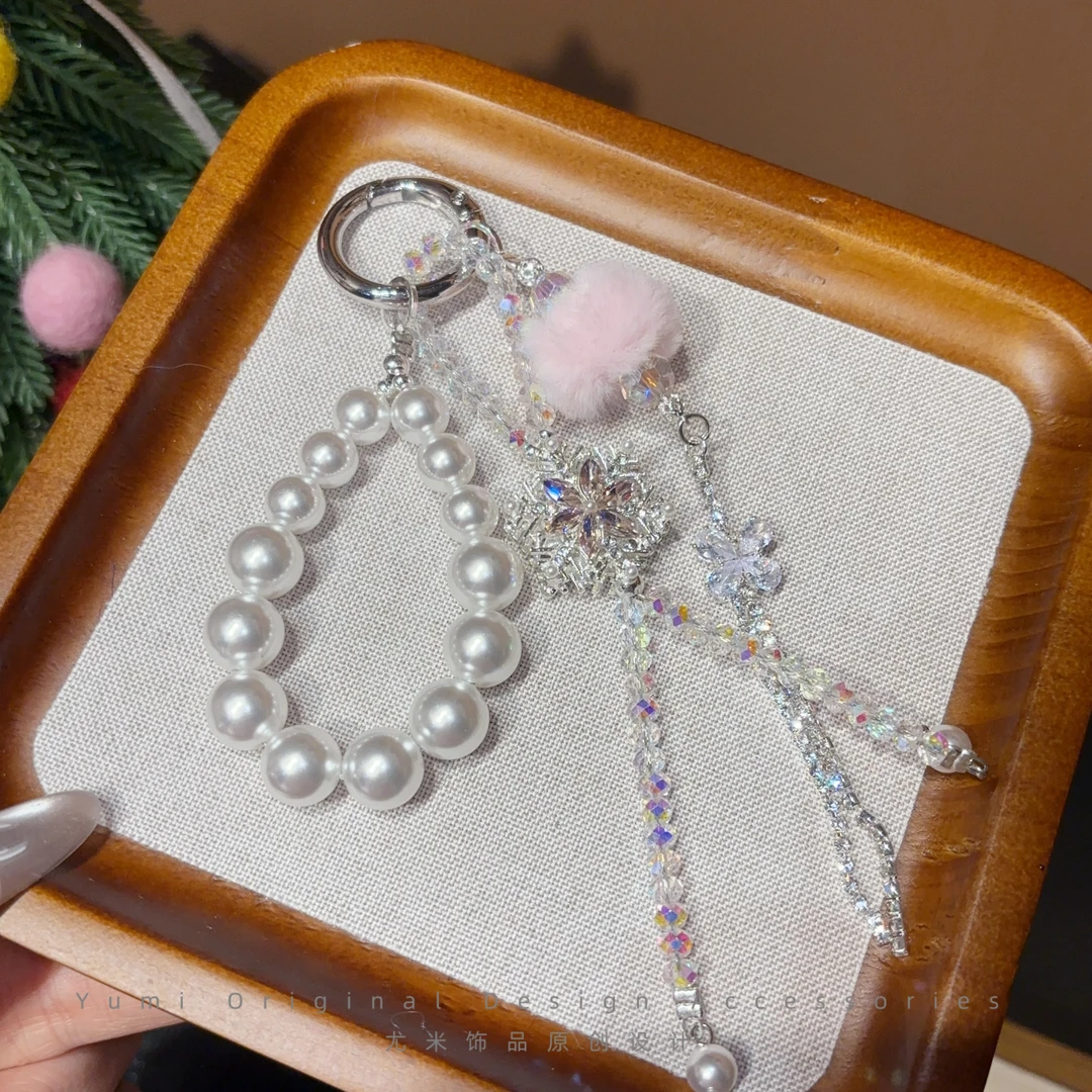 卡庭【设计师手作】高端女款手机挂件绳链简约系列-通勤搭配L3380