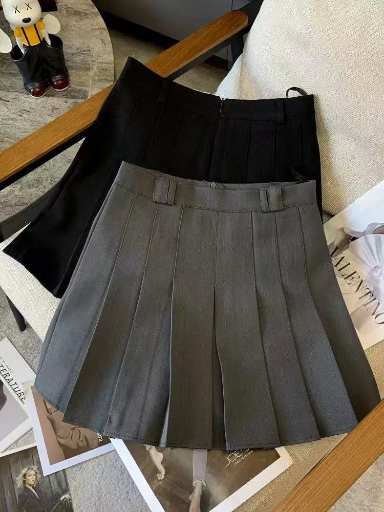 小妳XiaoNi———（春秋款百褶半身裙2430506）