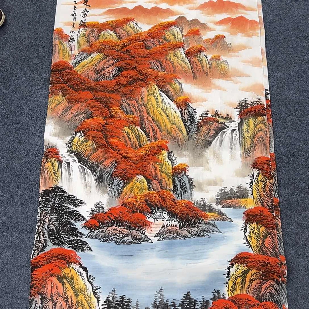 国画国画作品纯手绘作品