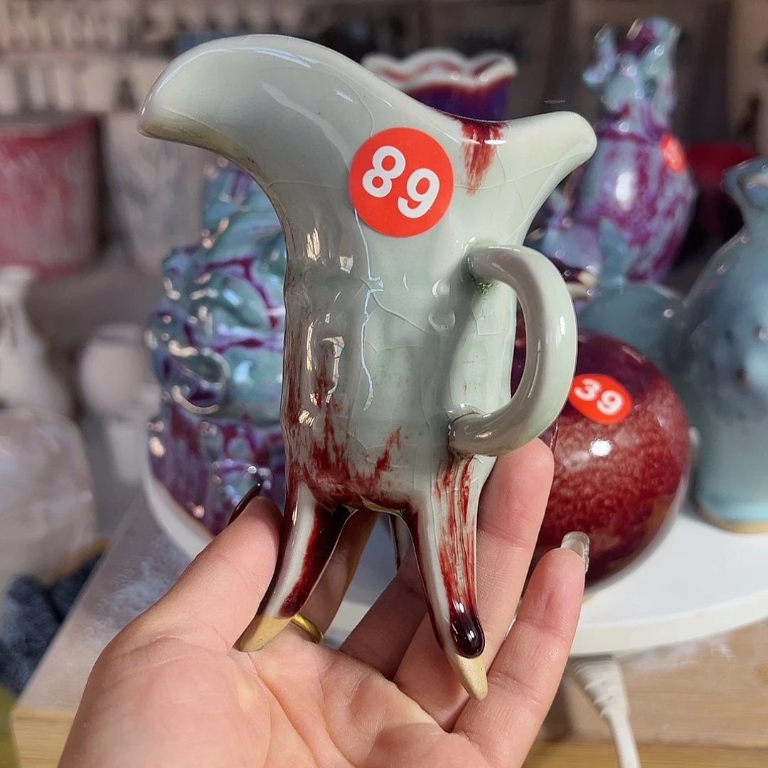 摆件郑家钧窑摆件