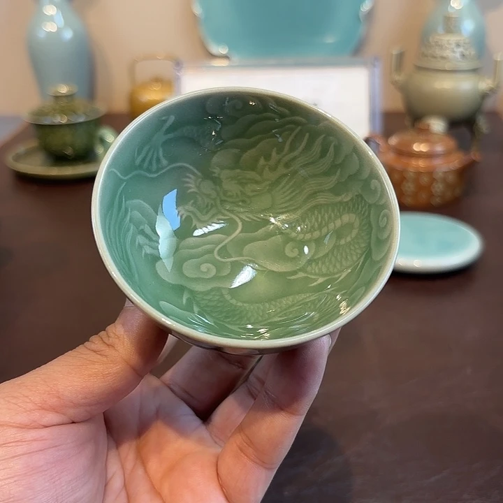 瓷片龙泉青瓷福利青瓷