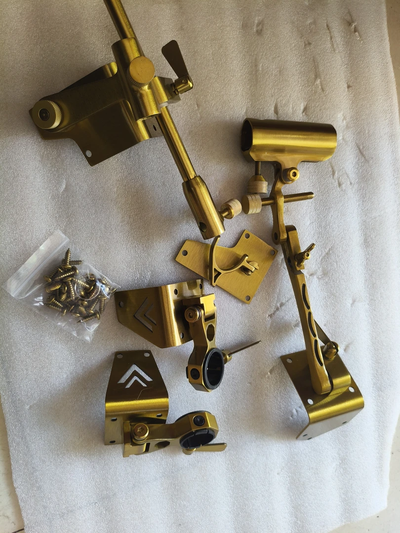 直角钓箱29升专用拐角五件套配件电镀金色