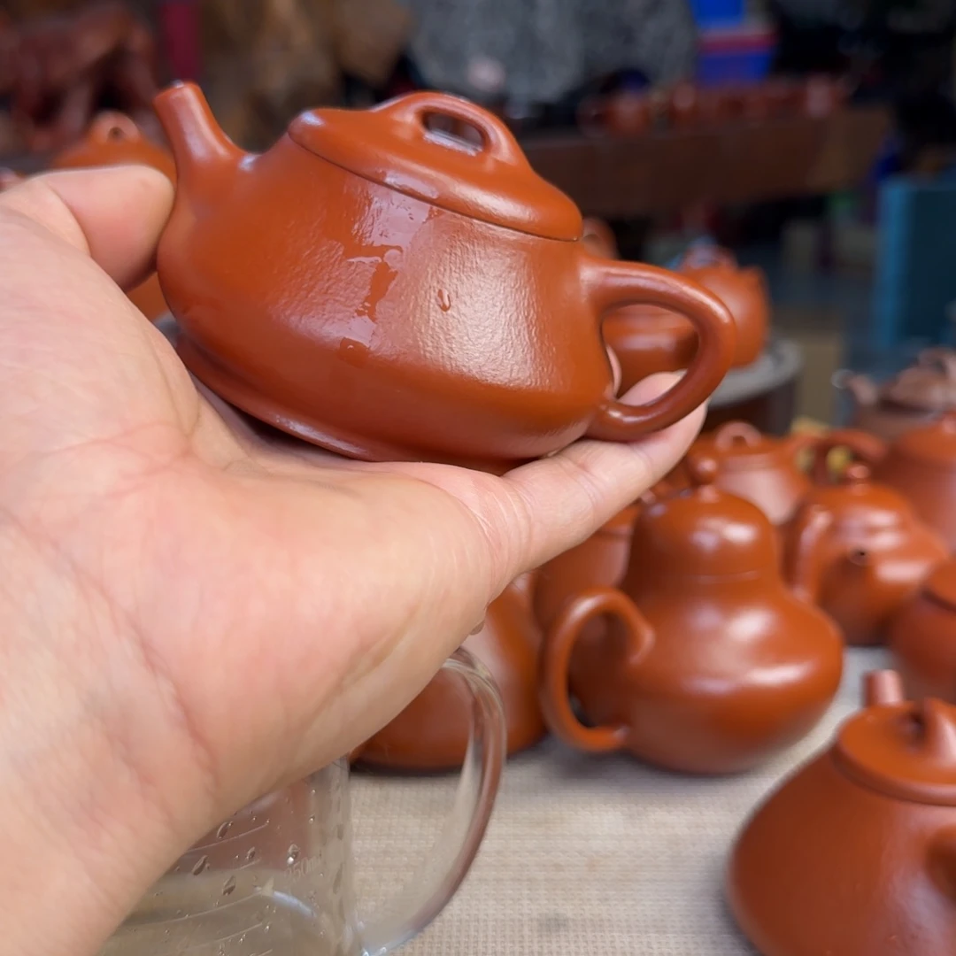 紫砂壶全手工制作柱瓢
