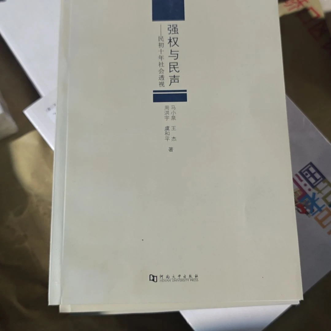 强权与民声平装库存书