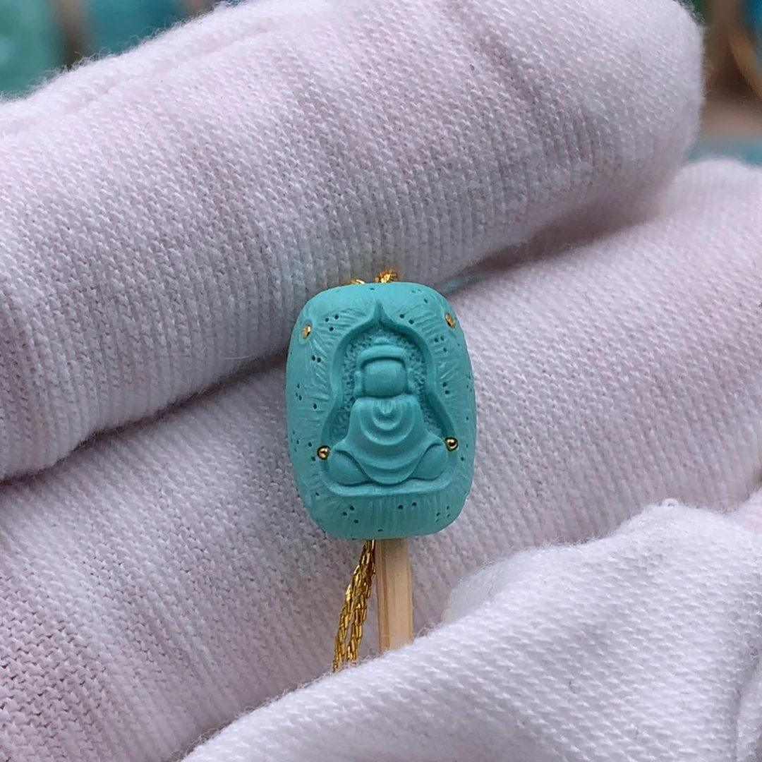 绿松石未镶嵌珠宝奇石9.8