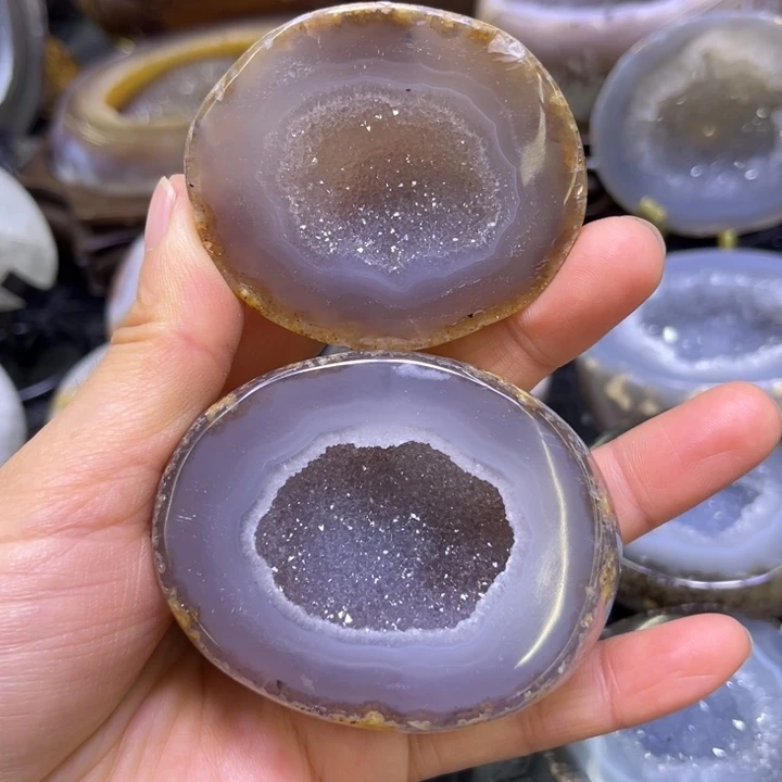 珠宝半成品未镶嵌水晶盆