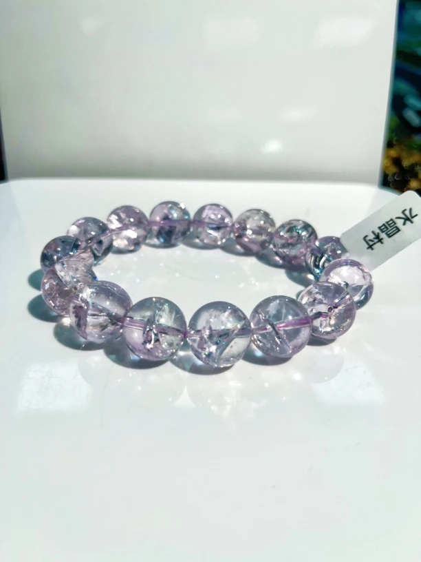 HT天然利姆利亚紫阿赛斯特莱水晶手串时尚百搭多样性只发一件