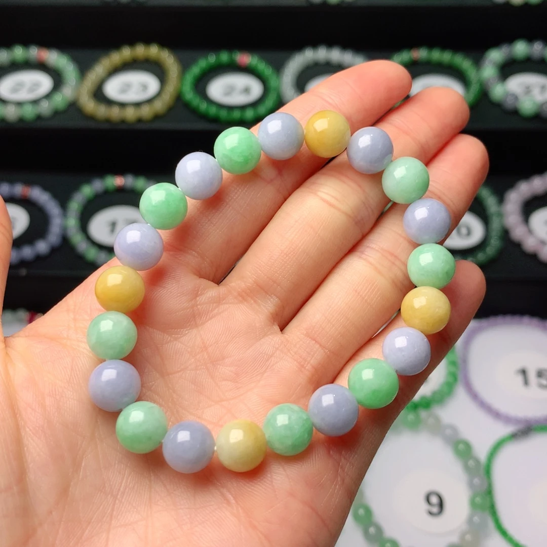 翡翠未镶嵌手链翡翠