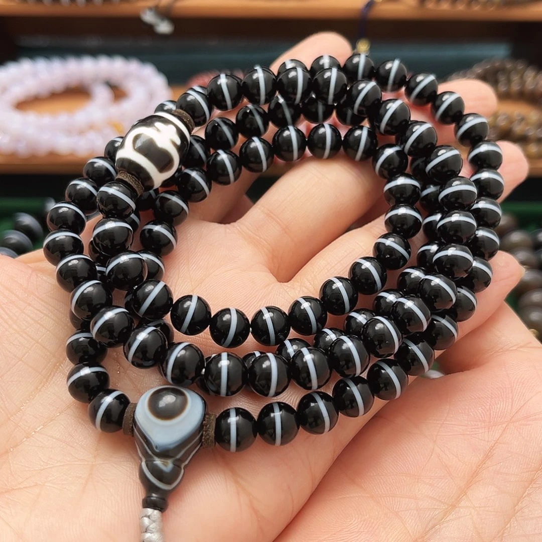 玛瑙/玉髓合金手串