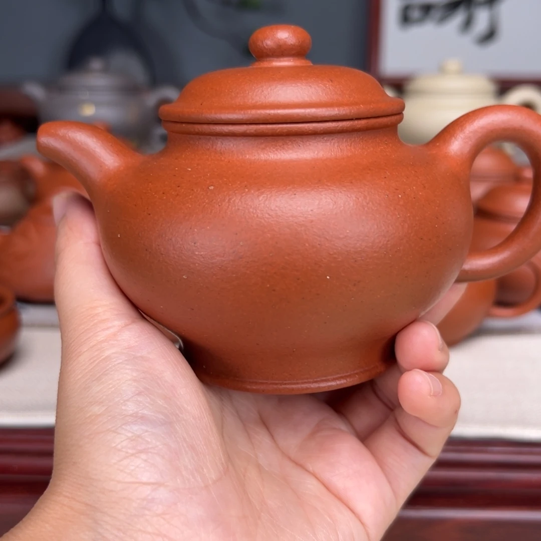 茶壶紫砂宝山红泥300