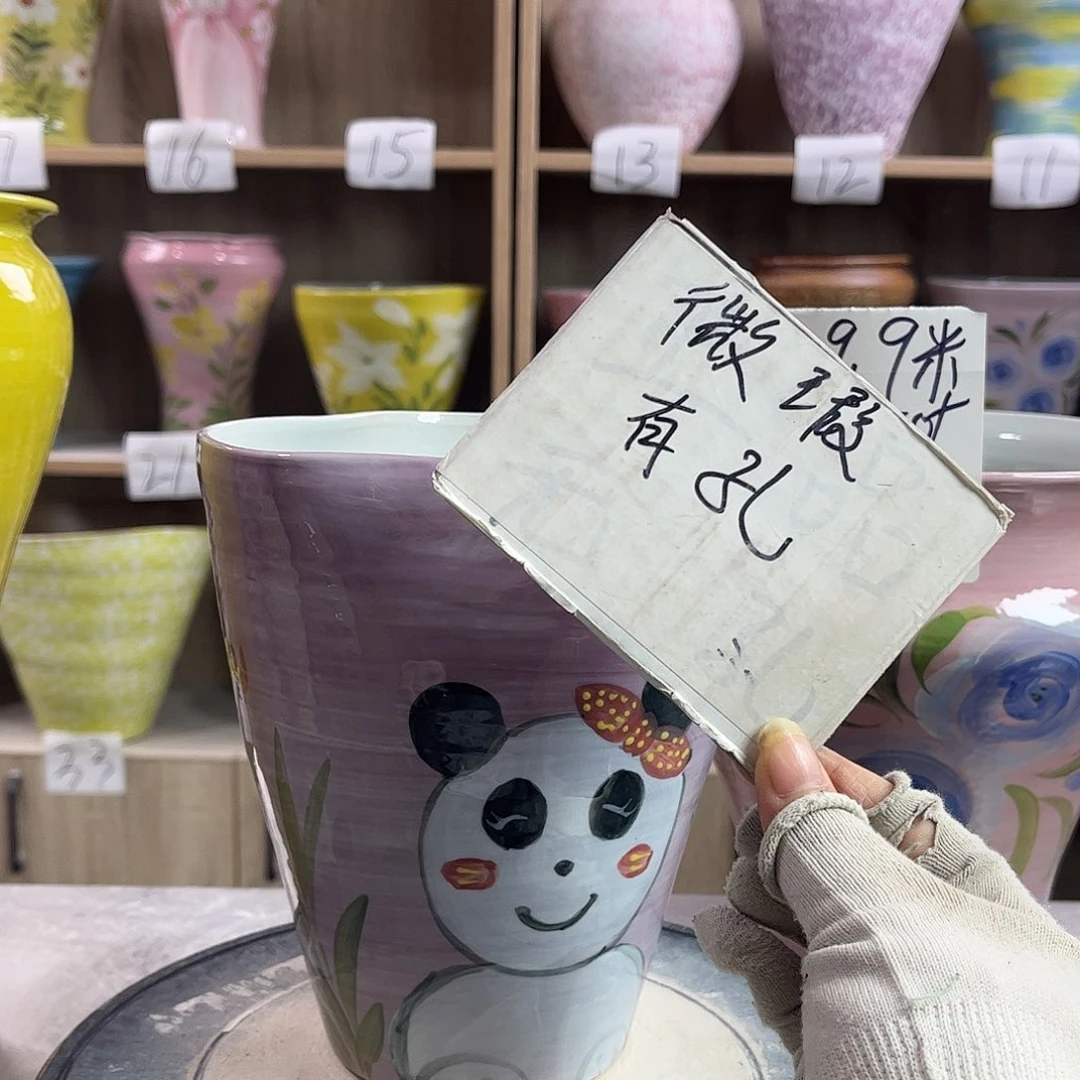 景德镇陶瓷花盆花盆