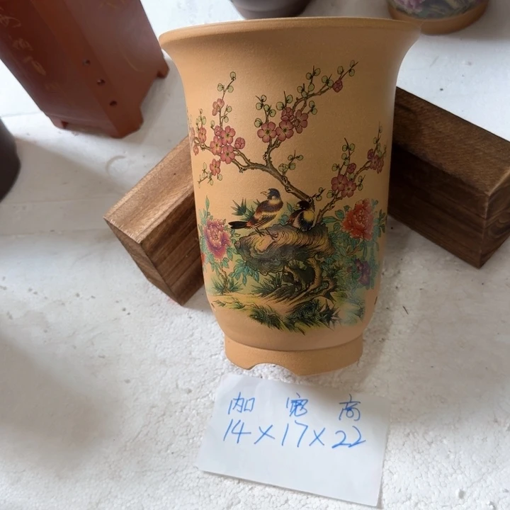 紫砂花盆22/14/17