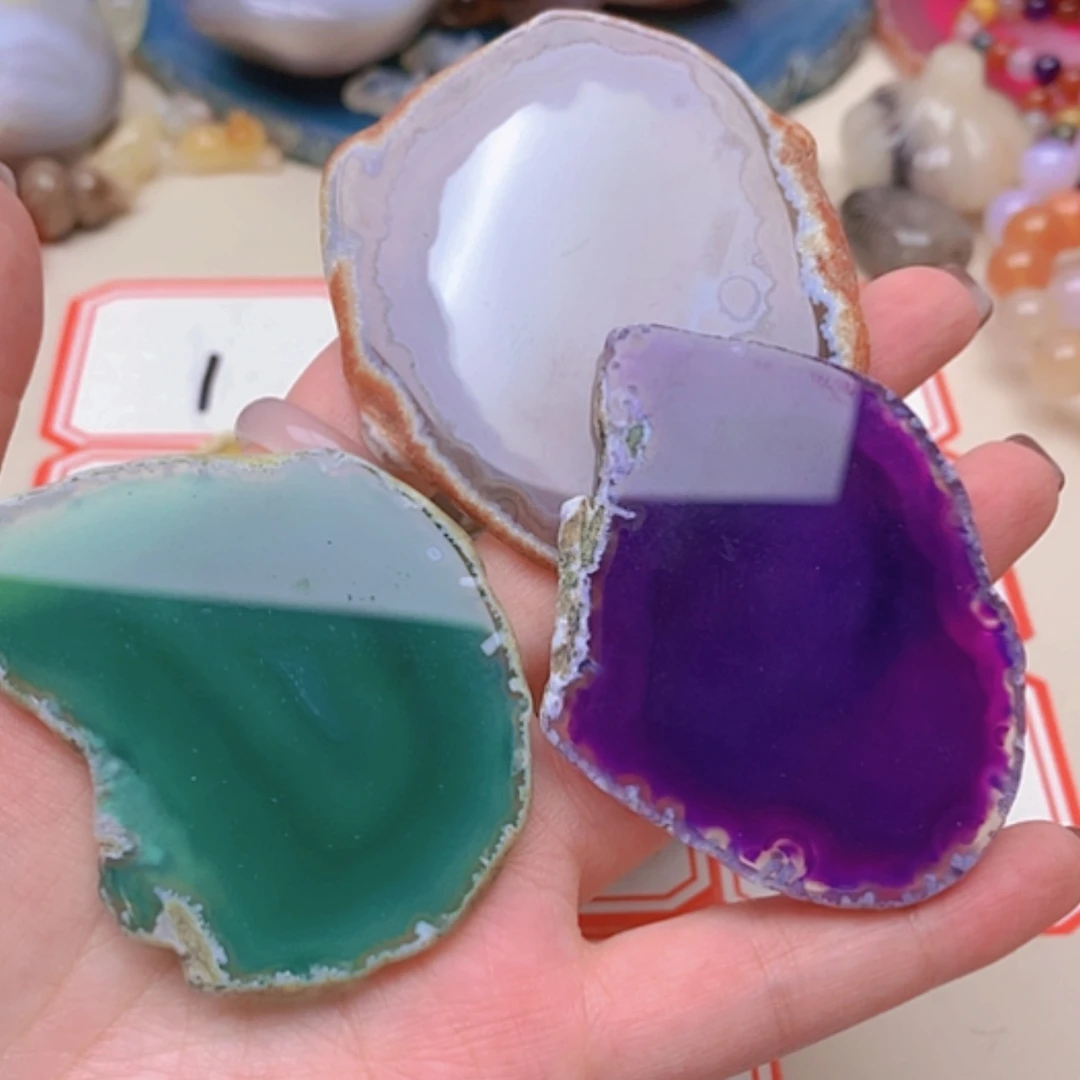 【闪购商品】未镶嵌玛瑙/玉髓珠宝半成品鲜*