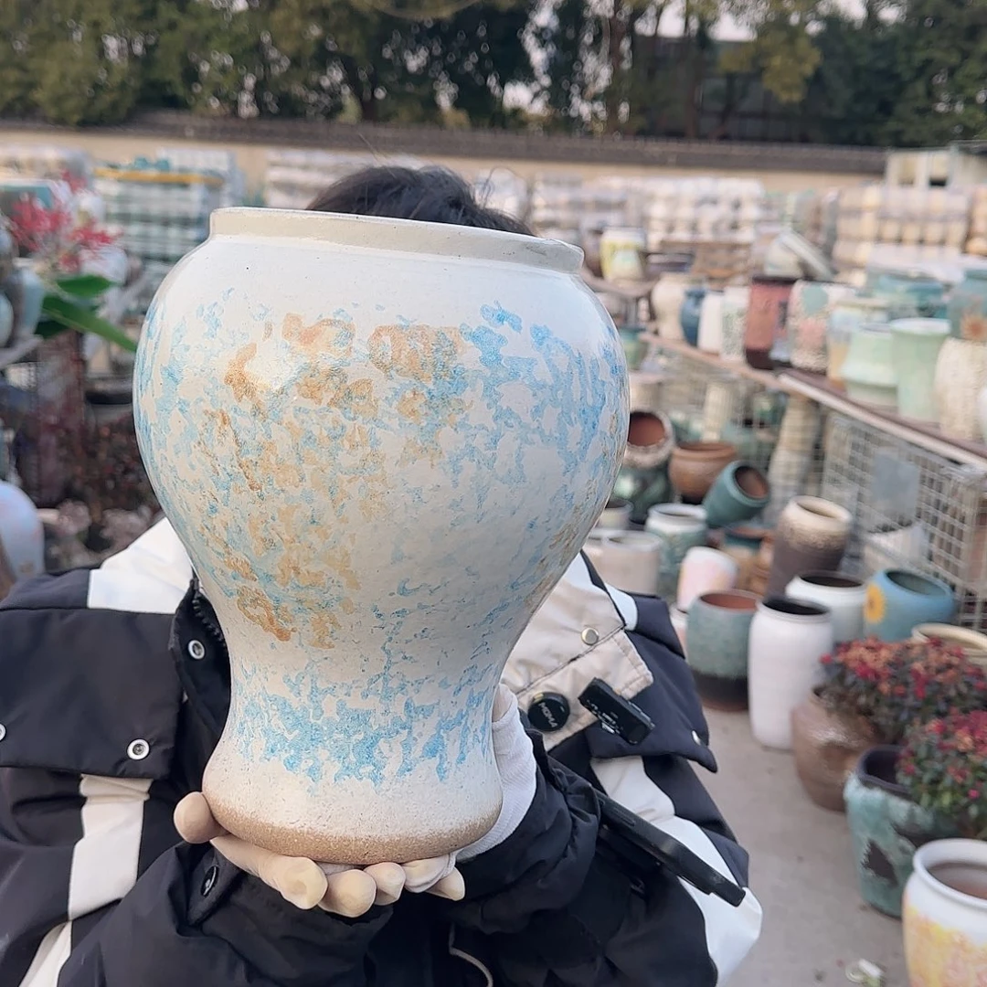 王嫂花盆1222-177高26口16