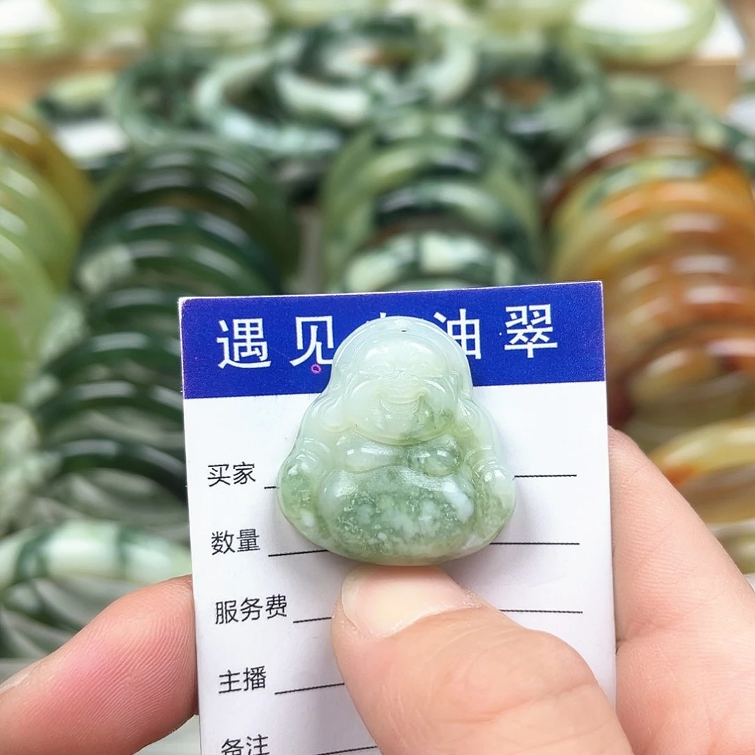 未镶嵌透闪石-蛇纹石玉手镯