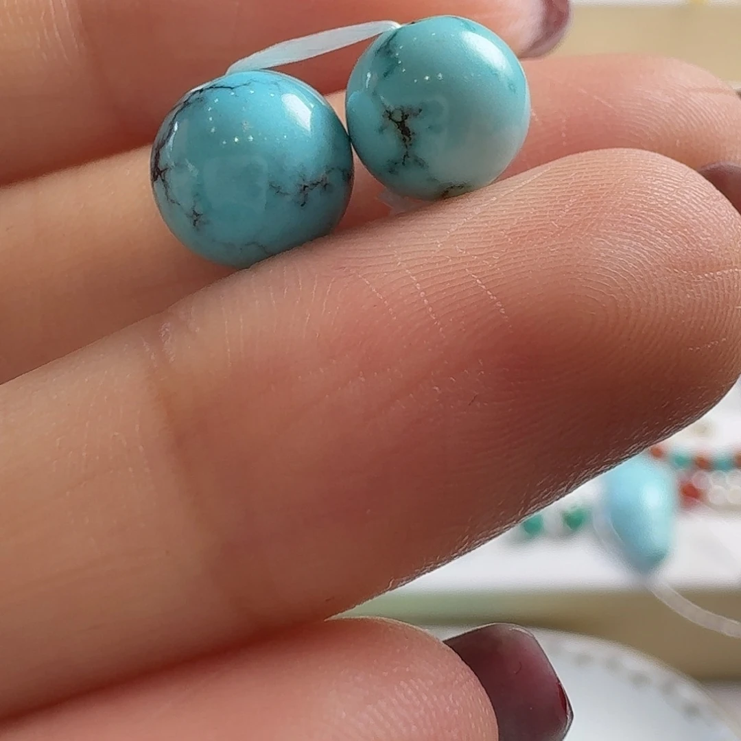 绿松石未镶嵌颈饰