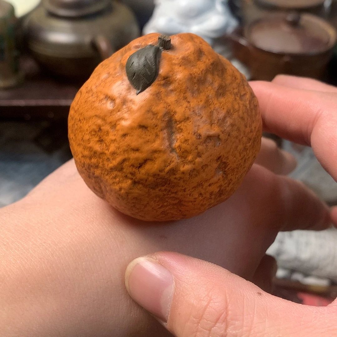 紫砂茶宠工艺美术作品夕*