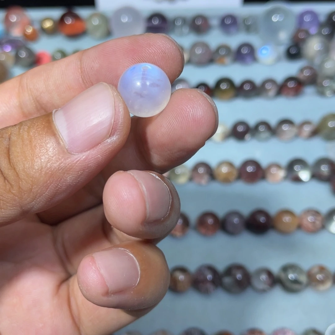 水晶手串银S925镶嵌