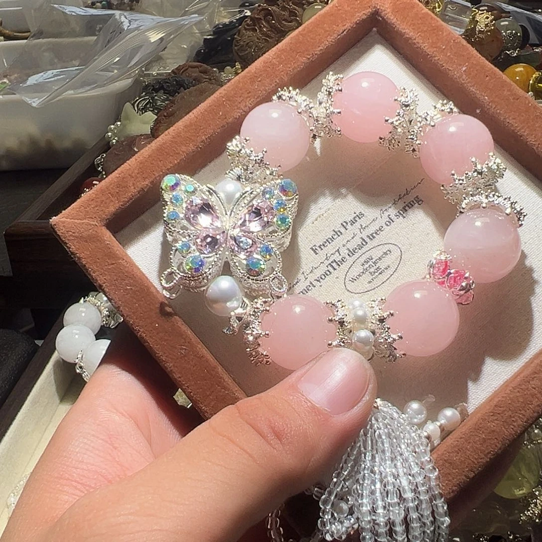 水晶未镶嵌手链水晶手链