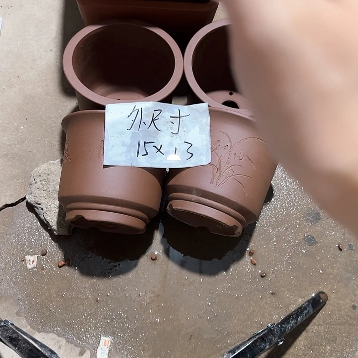 紫砂花盆破损包赔