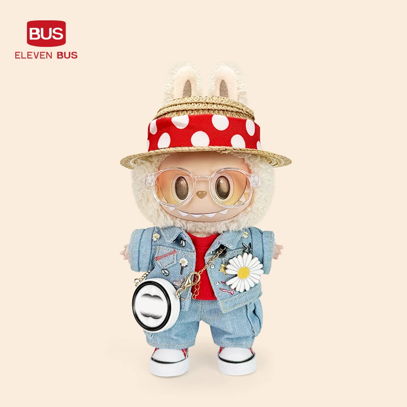 GD同款娃衣牛仔套装拉布布拉布布娃衣一代二代三代